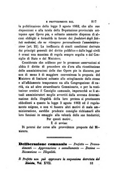 Rivista amministrativa del Regno giornale ufficiale delle amministrazioni centrali, e provinciali, dei comuni e degli istituti di beneficenza