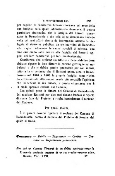 Rivista amministrativa del Regno giornale ufficiale delle amministrazioni centrali, e provinciali, dei comuni e degli istituti di beneficenza