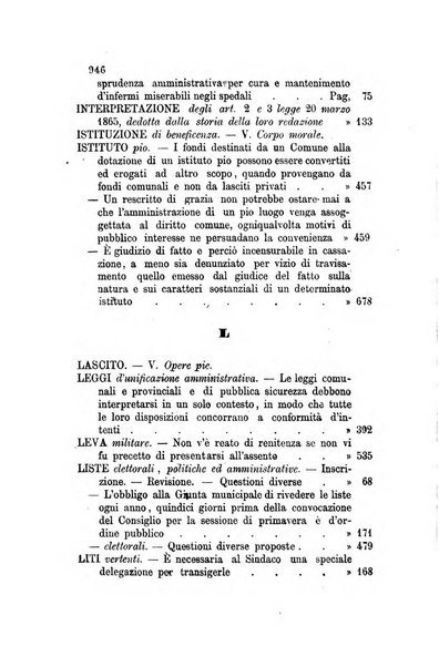 Rivista amministrativa del Regno giornale ufficiale delle amministrazioni centrali, e provinciali, dei comuni e degli istituti di beneficenza