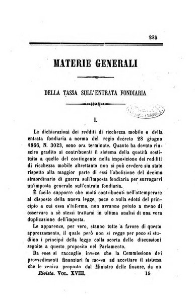 Rivista amministrativa del Regno giornale ufficiale delle amministrazioni centrali, e provinciali, dei comuni e degli istituti di beneficenza