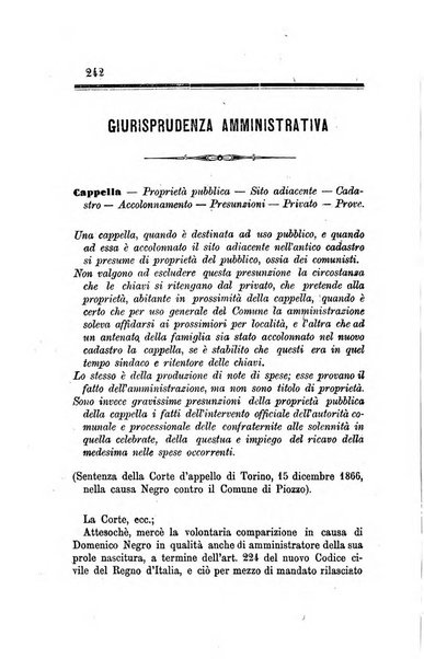 Rivista amministrativa del Regno giornale ufficiale delle amministrazioni centrali, e provinciali, dei comuni e degli istituti di beneficenza