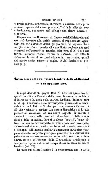 Rivista amministrativa del Regno giornale ufficiale delle amministrazioni centrali, e provinciali, dei comuni e degli istituti di beneficenza