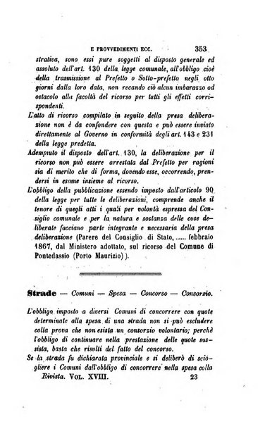 Rivista amministrativa del Regno giornale ufficiale delle amministrazioni centrali, e provinciali, dei comuni e degli istituti di beneficenza