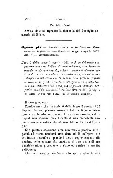 Rivista amministrativa del Regno giornale ufficiale delle amministrazioni centrali, e provinciali, dei comuni e degli istituti di beneficenza