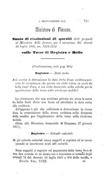 Rivista amministrativa del Regno giornale ufficiale delle amministrazioni centrali, e provinciali, dei comuni e degli istituti di beneficenza