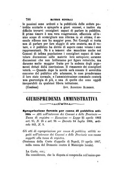 Rivista amministrativa del Regno giornale ufficiale delle amministrazioni centrali, e provinciali, dei comuni e degli istituti di beneficenza