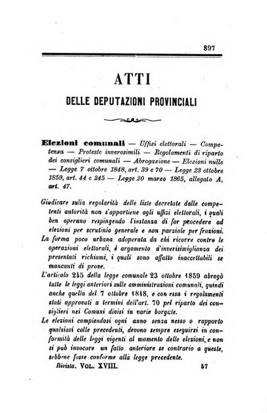 Rivista amministrativa del Regno giornale ufficiale delle amministrazioni centrali, e provinciali, dei comuni e degli istituti di beneficenza