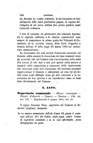 Rivista amministrativa del Regno giornale ufficiale delle amministrazioni centrali, e provinciali, dei comuni e degli istituti di beneficenza