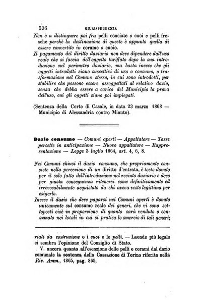 Rivista amministrativa del Regno giornale ufficiale delle amministrazioni centrali, e provinciali, dei comuni e degli istituti di beneficenza