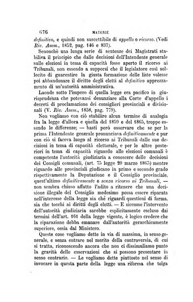 Rivista amministrativa del Regno giornale ufficiale delle amministrazioni centrali, e provinciali, dei comuni e degli istituti di beneficenza