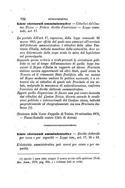 Rivista amministrativa del Regno giornale ufficiale delle amministrazioni centrali, e provinciali, dei comuni e degli istituti di beneficenza