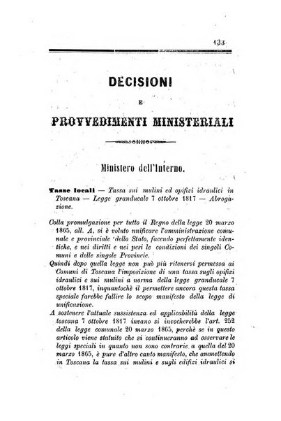 Rivista amministrativa del Regno giornale ufficiale delle amministrazioni centrali, e provinciali, dei comuni e degli istituti di beneficenza