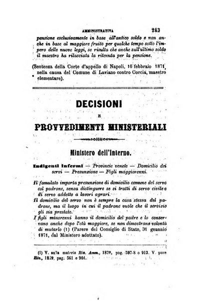 Rivista amministrativa del Regno giornale ufficiale delle amministrazioni centrali, e provinciali, dei comuni e degli istituti di beneficenza