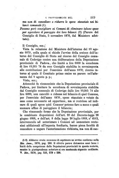 Rivista amministrativa del Regno giornale ufficiale delle amministrazioni centrali, e provinciali, dei comuni e degli istituti di beneficenza