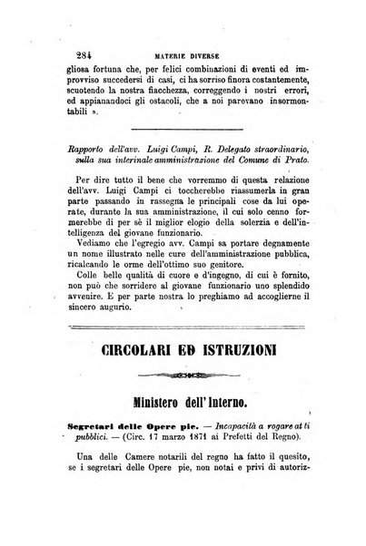 Rivista amministrativa del Regno giornale ufficiale delle amministrazioni centrali, e provinciali, dei comuni e degli istituti di beneficenza