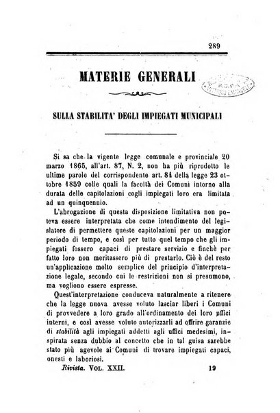 Rivista amministrativa del Regno giornale ufficiale delle amministrazioni centrali, e provinciali, dei comuni e degli istituti di beneficenza