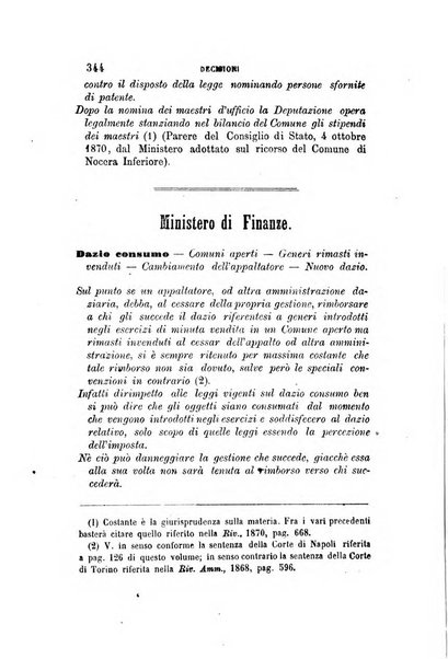 Rivista amministrativa del Regno giornale ufficiale delle amministrazioni centrali, e provinciali, dei comuni e degli istituti di beneficenza