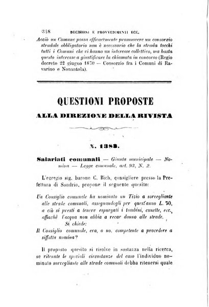 Rivista amministrativa del Regno giornale ufficiale delle amministrazioni centrali, e provinciali, dei comuni e degli istituti di beneficenza