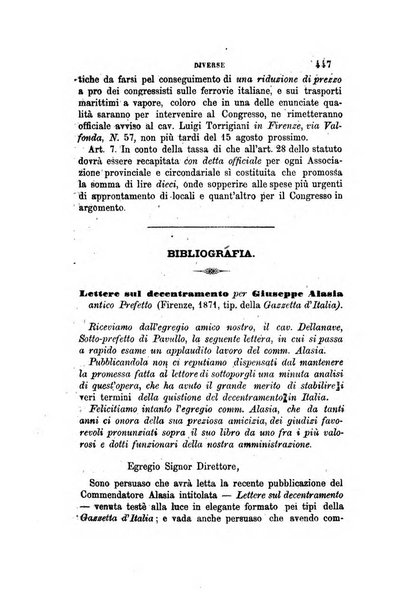 Rivista amministrativa del Regno giornale ufficiale delle amministrazioni centrali, e provinciali, dei comuni e degli istituti di beneficenza