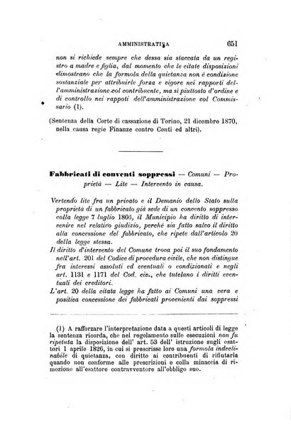 Rivista amministrativa del Regno giornale ufficiale delle amministrazioni centrali, e provinciali, dei comuni e degli istituti di beneficenza