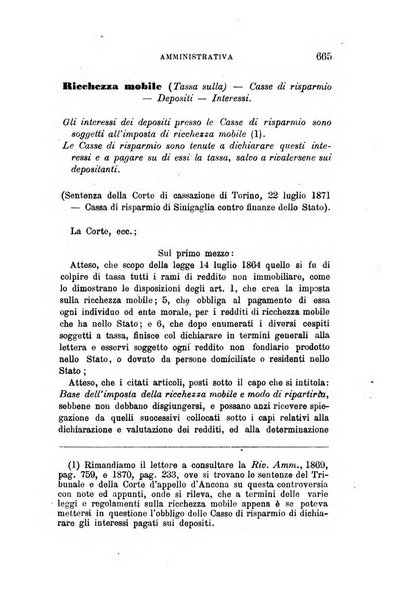 Rivista amministrativa del Regno giornale ufficiale delle amministrazioni centrali, e provinciali, dei comuni e degli istituti di beneficenza