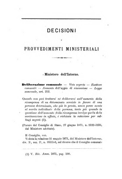 Rivista amministrativa del Regno giornale ufficiale delle amministrazioni centrali, e provinciali, dei comuni e degli istituti di beneficenza