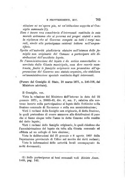 Rivista amministrativa del Regno giornale ufficiale delle amministrazioni centrali, e provinciali, dei comuni e degli istituti di beneficenza