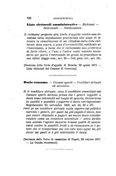 Rivista amministrativa del Regno giornale ufficiale delle amministrazioni centrali, e provinciali, dei comuni e degli istituti di beneficenza