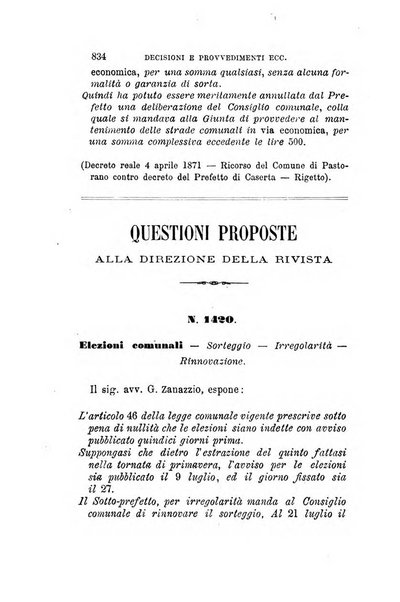 Rivista amministrativa del Regno giornale ufficiale delle amministrazioni centrali, e provinciali, dei comuni e degli istituti di beneficenza