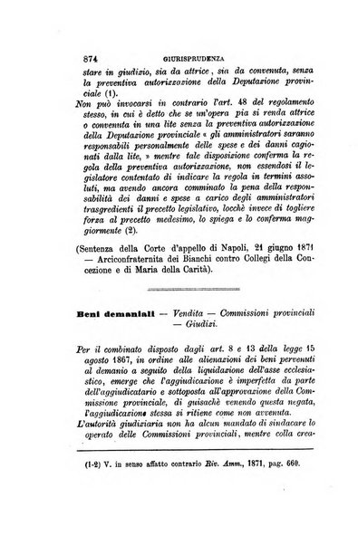 Rivista amministrativa del Regno giornale ufficiale delle amministrazioni centrali, e provinciali, dei comuni e degli istituti di beneficenza