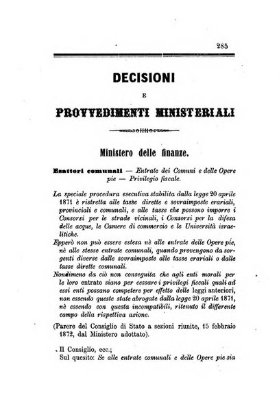 Rivista amministrativa del Regno giornale ufficiale delle amministrazioni centrali, e provinciali, dei comuni e degli istituti di beneficenza