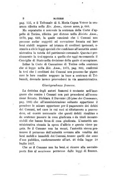 Rivista amministrativa del Regno giornale ufficiale delle amministrazioni centrali, e provinciali, dei comuni e degli istituti di beneficenza