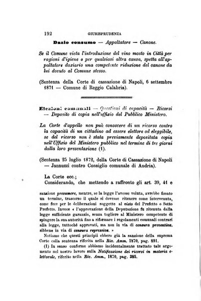 Rivista amministrativa del Regno giornale ufficiale delle amministrazioni centrali, e provinciali, dei comuni e degli istituti di beneficenza