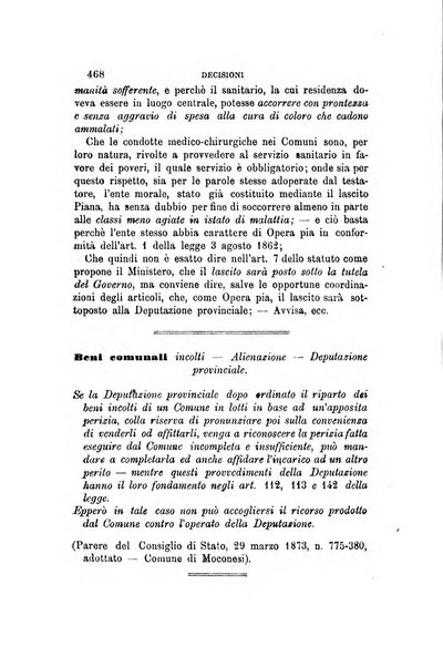 Rivista amministrativa del Regno giornale ufficiale delle amministrazioni centrali, e provinciali, dei comuni e degli istituti di beneficenza