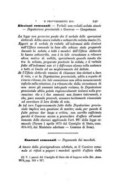 Rivista amministrativa del Regno giornale ufficiale delle amministrazioni centrali, e provinciali, dei comuni e degli istituti di beneficenza