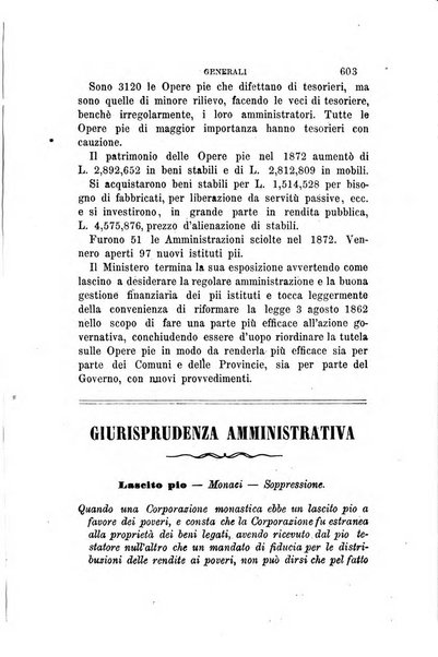 Rivista amministrativa del Regno giornale ufficiale delle amministrazioni centrali, e provinciali, dei comuni e degli istituti di beneficenza