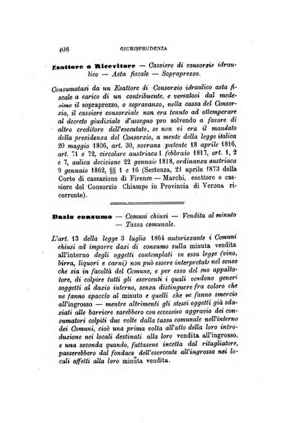 Rivista amministrativa del Regno giornale ufficiale delle amministrazioni centrali, e provinciali, dei comuni e degli istituti di beneficenza