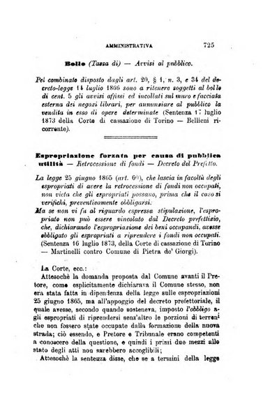 Rivista amministrativa del Regno giornale ufficiale delle amministrazioni centrali, e provinciali, dei comuni e degli istituti di beneficenza