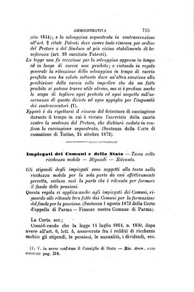 Rivista amministrativa del Regno giornale ufficiale delle amministrazioni centrali, e provinciali, dei comuni e degli istituti di beneficenza