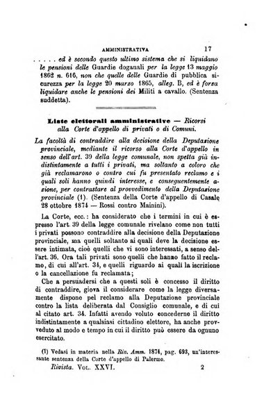 Rivista amministrativa del Regno giornale ufficiale delle amministrazioni centrali, e provinciali, dei comuni e degli istituti di beneficenza