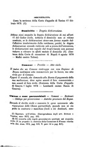 Rivista amministrativa del Regno giornale ufficiale delle amministrazioni centrali, e provinciali, dei comuni e degli istituti di beneficenza