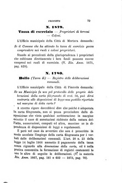 Rivista amministrativa del Regno giornale ufficiale delle amministrazioni centrali, e provinciali, dei comuni e degli istituti di beneficenza