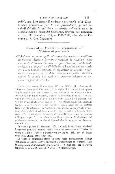 Rivista amministrativa del Regno giornale ufficiale delle amministrazioni centrali, e provinciali, dei comuni e degli istituti di beneficenza