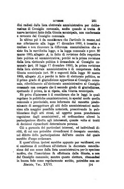 Rivista amministrativa del Regno giornale ufficiale delle amministrazioni centrali, e provinciali, dei comuni e degli istituti di beneficenza