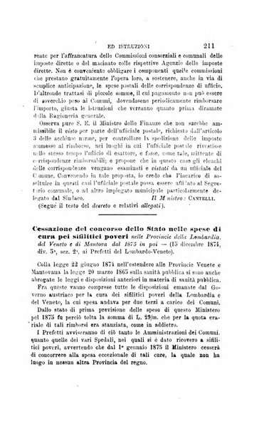 Rivista amministrativa del Regno giornale ufficiale delle amministrazioni centrali, e provinciali, dei comuni e degli istituti di beneficenza