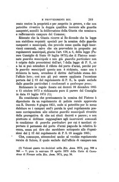 Rivista amministrativa del Regno giornale ufficiale delle amministrazioni centrali, e provinciali, dei comuni e degli istituti di beneficenza