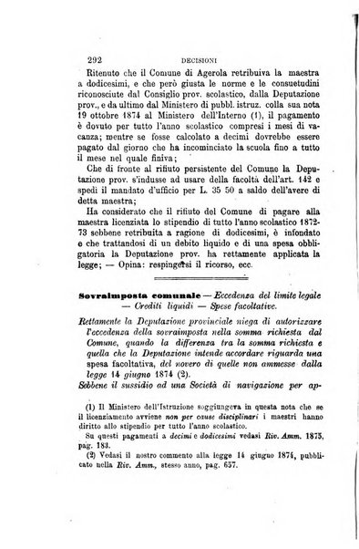 Rivista amministrativa del Regno giornale ufficiale delle amministrazioni centrali, e provinciali, dei comuni e degli istituti di beneficenza