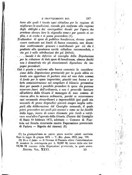 Rivista amministrativa del Regno giornale ufficiale delle amministrazioni centrali, e provinciali, dei comuni e degli istituti di beneficenza