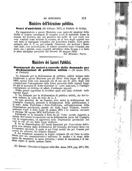 Rivista amministrativa del Regno giornale ufficiale delle amministrazioni centrali, e provinciali, dei comuni e degli istituti di beneficenza