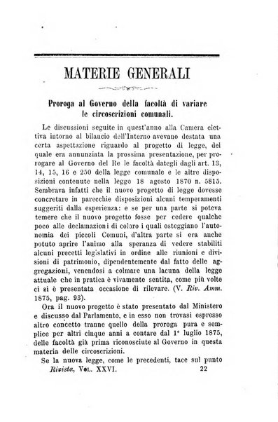 Rivista amministrativa del Regno giornale ufficiale delle amministrazioni centrali, e provinciali, dei comuni e degli istituti di beneficenza